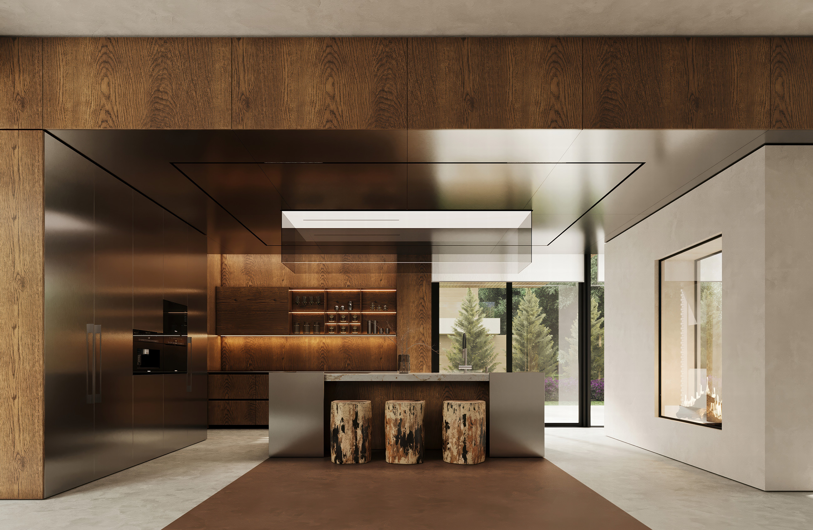 Коттеджи 314 кв. м - Интерьеры 1