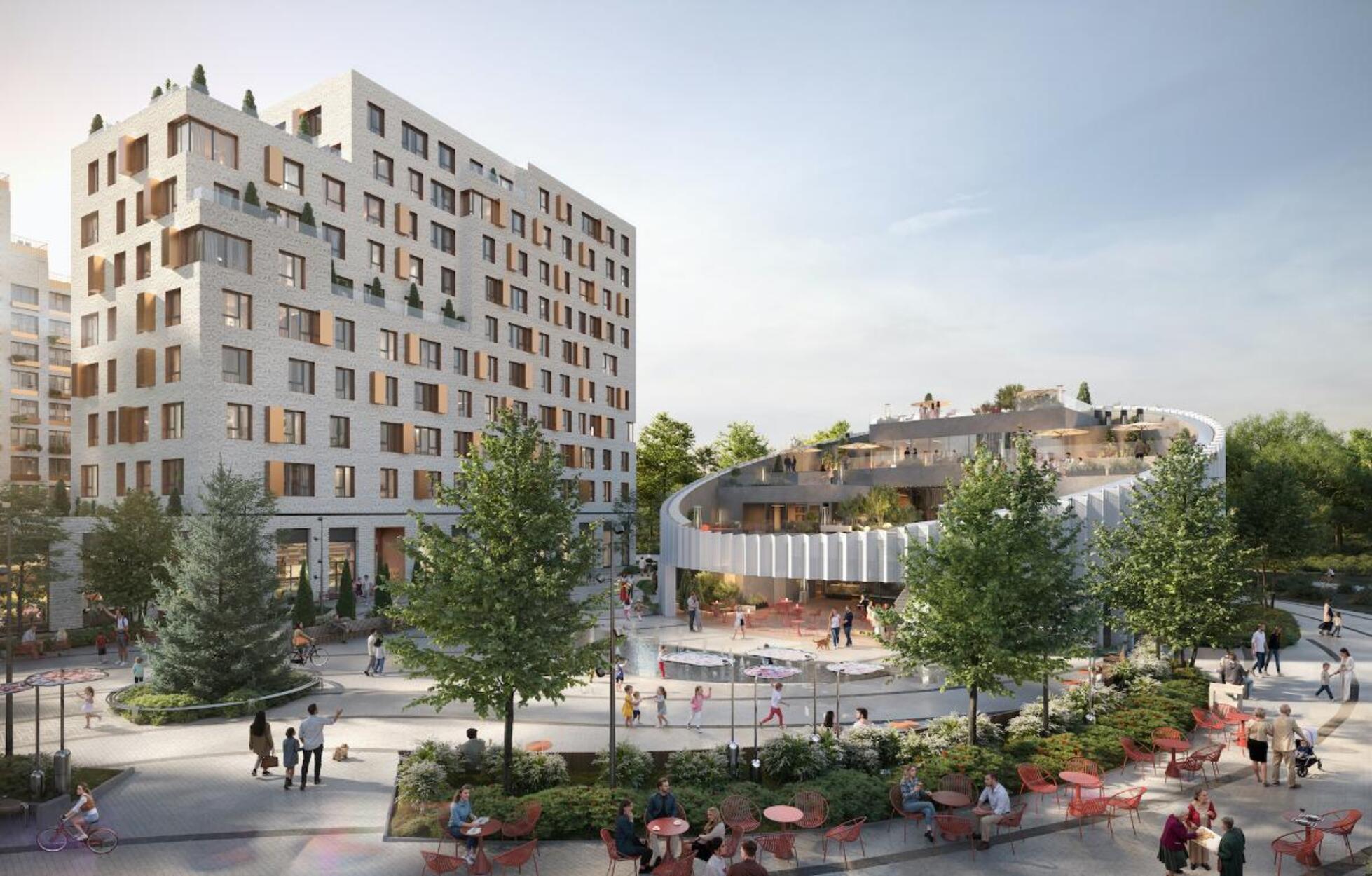 Разноформатная архитектура премиального проекта МЫС дополнит природное окружение Одинцовского района